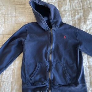 Boys L 14-16 Ralph Lauren Full Zip Hoodie